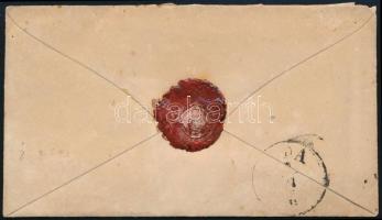 1867 5kr levélen "JÁSZBERÉNY"