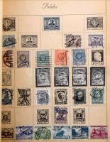 Turul album néhány száz db bélyeggel