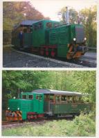 13 db MODERN magyar vonat képeslap / 13 modern Hungarian locomotive postcards
