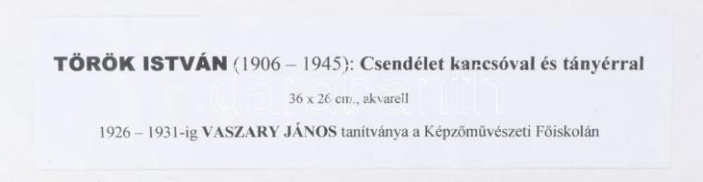 Török István (1906-1945), Vaszary János tanítványa a Képzőművészeti Főiskolán: Csendélet kancsóval é...