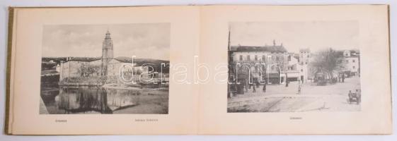 cca 1900-1910 Quarnero [Kvarner]. Abbazia, A. Dietrich, 32 fekete fehér képet tartozó leporello. Ill...
