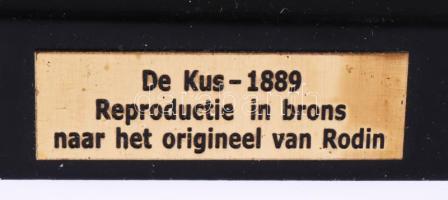 Sztálin bronz fejszobra. Márvány talapzaton. 13,5 cm