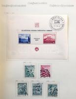 Gobát Európa albumrész, benne belga, francia, csehszlovák, Bosznia, Böhmen und Mahren különféle erős...