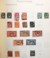 Gobát Európa albumrész, benne belga, francia, csehszlovák, Bosznia, Böhmen und Mahren különféle erős...