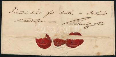 ~1861 10kr levélen "EPERJES" - Miskolc