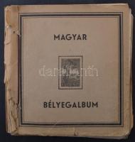 2 db előnyomott magyar album 1945-től, az egyik az 1950-es - 1960-as évek kevés bélyegével, a másik ...