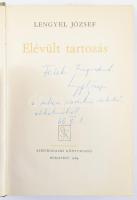 Lengyel József: Elévült tartozás. DEDIKÁLT Feleki Ingrid műfordító-szerkesztőnek. Bp., 1964, Szépiro...