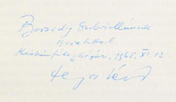 Féja Géza: Sarjadás. Sárközi élmények és utazások. DEDIKÁLT! Bp., 1963, Szépirodalmi. Félvászon köté...