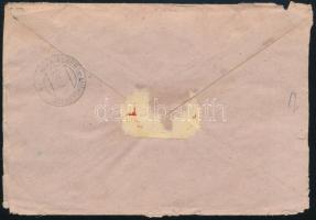 1947 Légiposta teljes sor expressz ajánlott levélen Ausztriába, ott cenzúrázva