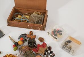 Doboznyi vegyes bizsu csomag, ásványokkal