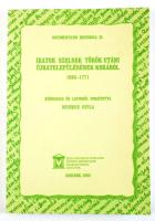 Iratok Szolnok török utáni újratelepülésének korából 1685-1771. Documantatio Historica XI. Közreadja és latinból fordította: Benedek Gyula. Szolnok, 2008. Kiadói papírkötés, jó állapotban.