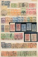 1913-1918 Összeállítás részben többlet példányokkal kétoldalas A4-es berakólapon