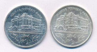1992-1993. 200Ft Ag "MNB" (2xklf) T:AU,XF patina
Adamo F13