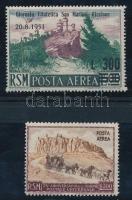 San Marino 1951 Mi 456 + 461 (Mi EUR 100.-)