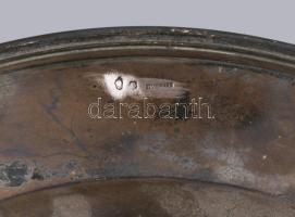 Ezüst (Ag) emléktál. Bécs, 1872-1922 közötti fémjel, mellette Budapest, 1937-1966 közötti fémjel, 80...