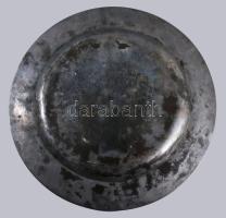 Ezüst (Ag) emléktál. Bécs, 1872-1922 közötti fémjel, mellette Budapest, 1937-1966 közötti fémjel, 80...