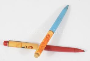 2 darab retro pin up toll, egyik hiányos