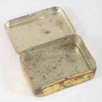 Gentry pipadohány fém doboz 11x7 cm