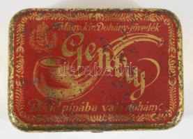 Gentry pipadohány fém doboz 11x7 cm