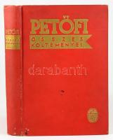 Petőfi Sándor összes költeményei. Bp., Uránia. Kiadói egészvászon kötés, kopottas állapotban