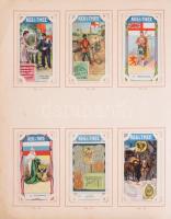 1920 Album Theeplaatjes serie ,,Internationaal'' 1913. Overdruk in 1920. DIT Album Heeft H...