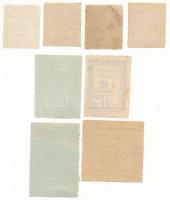 1910-1940 k. Orosháza 4f - 200K adománybélyegek (8db) T:XF-F