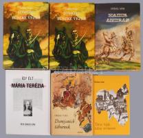 6 db - Ordas István: Damjanich tábornok. + Tolnai tájak, tolnai emberek. + Így élt Mária Terézia + Hadik András + Tomori büszke vezér. DEDIKÁLT! Kötetenként változó kötésben, jó állapotban.