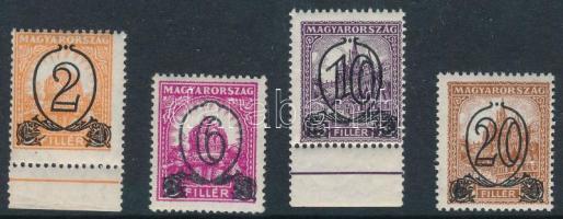 1931 Kisegítő bélyegek (I.) sor 14 : 14 1/4 fogazással VIII. vízjellel (38.000)