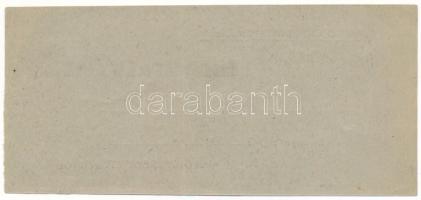 1945. "Miskolci Zsidók Szövetsége - Ebéd-utalvány" kitöltetlen, "Steiner nyomda"...