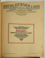 1922 Magyar Nyomdászat XXXIV-ik évfolyam 12. füzet könyvbe kötve