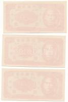 Kína 1949. Hainan Tartomány 2f "Hainan Bank" (3x) T:AU
China 1949. Hainan Province 2 Fen ...