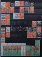 Deutsches Reich 1910-1944 Bélyegfüzet összefüggések gyűjteménye a Germánia kiadásoktól, benne Mi 14 ...