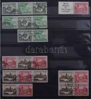 Deutsches Reich 1910-1944 Bélyegfüzet összefüggések gyűjteménye a Germánia kiadásoktól, benne Mi 14 ...