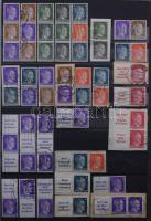 Deutsches Reich 1910-1944 Bélyegfüzet összefüggések gyűjteménye a Germánia kiadásoktól, benne Mi 14 ...