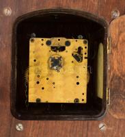 Holland "Zaanse" falióra, 8 napos járatú, súlyokkal, ingával, m: 49 cm