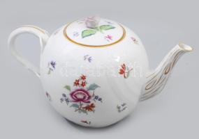 Herendi Eton mintás teás kanna. kézzel festett, jelzett, hibátlan 26x16 cm