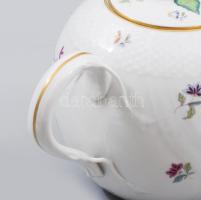 Herendi Eton mintás teás kanna. kézzel festett, jelzett, hibátlan 26x16 cm