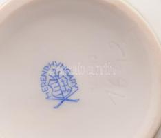 Herendi Eton mintás tea kiöntő. kézzel festett, jelzett, hibátlan 10 cm