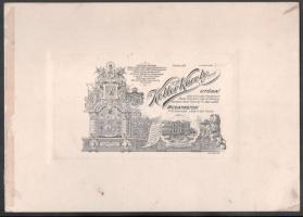 1900 Két elegáns öltözetű hölgy portréja, kartonra kasírozott fotó Koller Károly utódai budapesti mű...