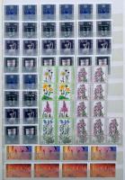 NSZK + Berlin szép és tartalmas készlet a 70-80-as évekből, több száz feláras sorozat + kevés kevés ...