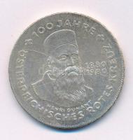 Ausztria 1980. 500Sch Ag "Osztrák Vöröskereszt Centenáriuma" T:XF kis patina, két nagy karc Austria 1980. 500 Schilling Ag "Centennial - Austrian Red Cross" C:XF small patina, two big scratches Krause KM#2950