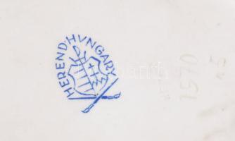 Herendi Bouquet de Fruits mintás cipő, jelzett, hibátlan, 11x5 cm