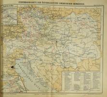 1885 R. Tampler's Mittelschul-Atlas. Wien, 1885, k-k. Hof- und Staatsdruckerei. Átkötött modern...