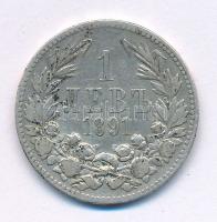 Bulgária 1891KB 1L Ag "I. Ferdinánd" Körmöcbánya T:VF Bulgaria 1891KB 1 Lev Ag "Ferdinand I" Kremnitz / Kremnica C:VF Krause KM#13