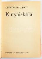 Kováts Zsolt: Kutyaiskola. Bp., 1986, Gondolat. Kiadói kartonált papírkötés, kissé viseltes állapotban.