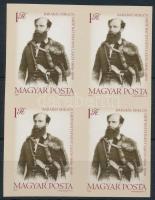 1981 Gróf Batthyány Lajos I. vágott négyestömb (4.800)