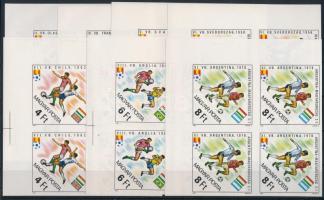 1982 Labdarúgó VB IV. - Spanyolország vágott sor ívsarki négyestömbökben (16.000)