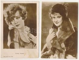 57 db RÉGI színész képeslap / 57 pre-1945 actors and actresses postcards