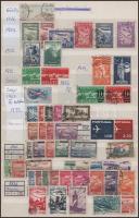 Légiposta 139 db régi bélyeg 2 db kétoldalas berakólapon