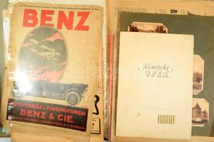 Vegyes papírrégiség tétel